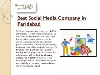 Best Social Media Company in Faridabad: How Paid Campaigns Help SMBs Build Brand