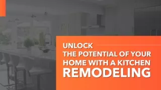 Transform the Cooking area with Modern Renovations