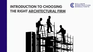 introduction to choosing the right architectural