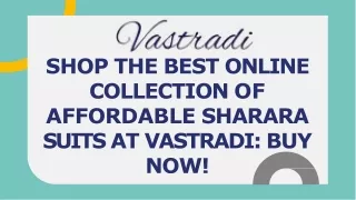 sharara suits online
