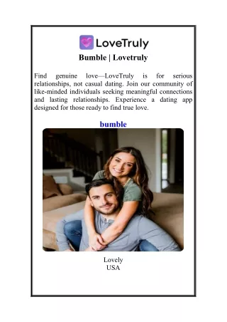Bumble | Lovetruly