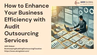 Audit Outsourcing Services- AKM Global