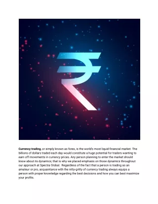 Currency Trading: A Comprehensive Guide to Success