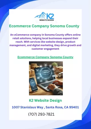 Ecommerce Company Sonoma County