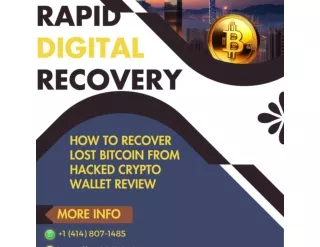 STOLEN BITCOIN RECOVERY REVIEW / RAPID DIGITAL RECOVERY