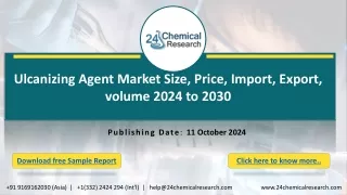 ulcanizing agent market size price import export