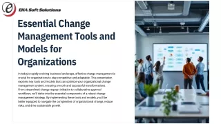essential change management tools and models