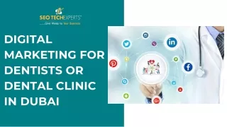 Digital Marketing Dentists Dental Clinic Dubai