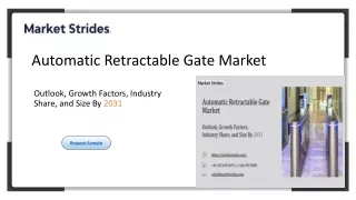 Automatic Retractable Gate Global Market