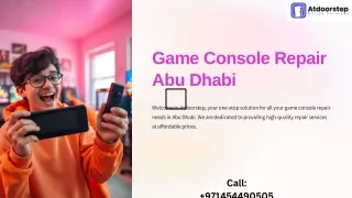 Game Console Repair Abu Dhabi