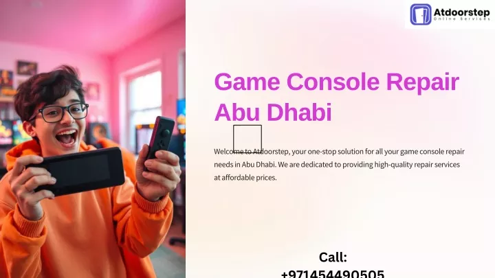 game console repair abu dhabi