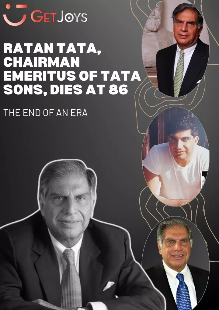 ratan tata chairman emeritus of tata sons dies