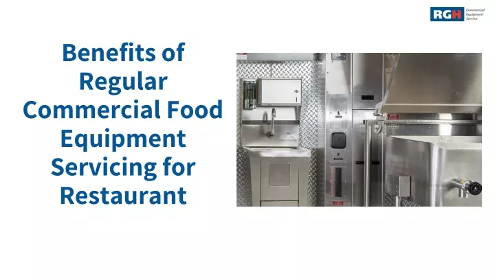 benefits of regular commercial food equipment