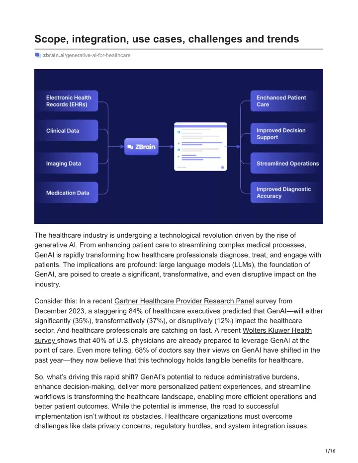 scope integration use cases challenges and trends