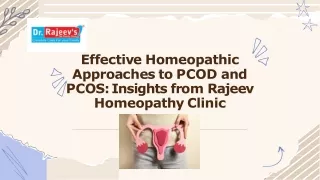 Can Homeopathy Cure PCOD and PCOS Permanently?