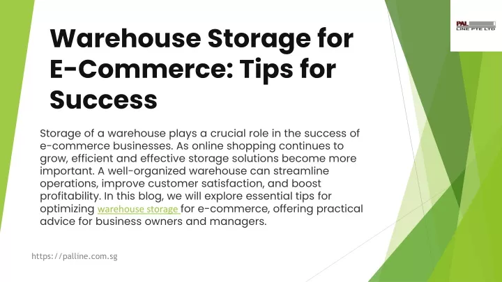 warehouse storage for e commerce tips for success