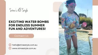 Exciting Water Bombs for Endless Summer Fun and Adventures!