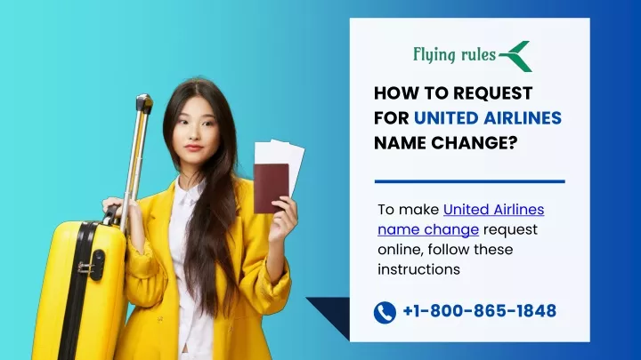 how to request for united airlines name change