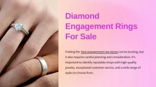 diamond engagement rings for sale
