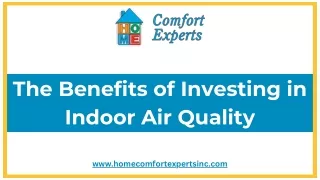 The Benefits of Investing in Indoor Air Quality
