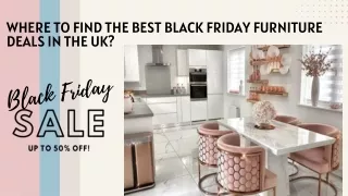Where to Find the Best Black Friday Furniture Deals in the UK?