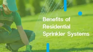 Smart Irrigation Systems for a Thriving Lawn