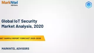 global iot security market analysis 2020