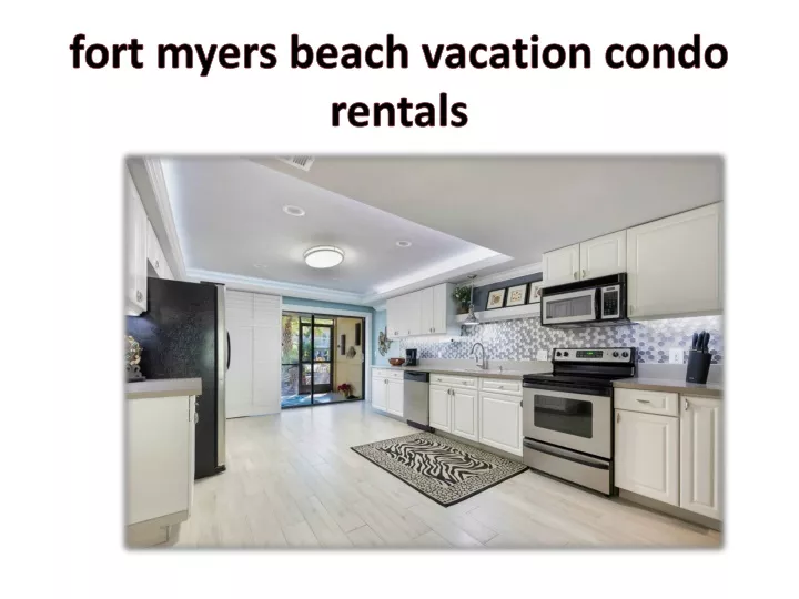 fort myers beach vacation condo rentals