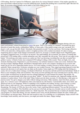 cfd trading short for contract for difference
