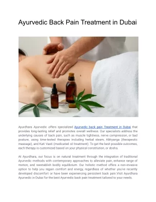 Ayurvedic Backpain Treatment in Dubai (1)