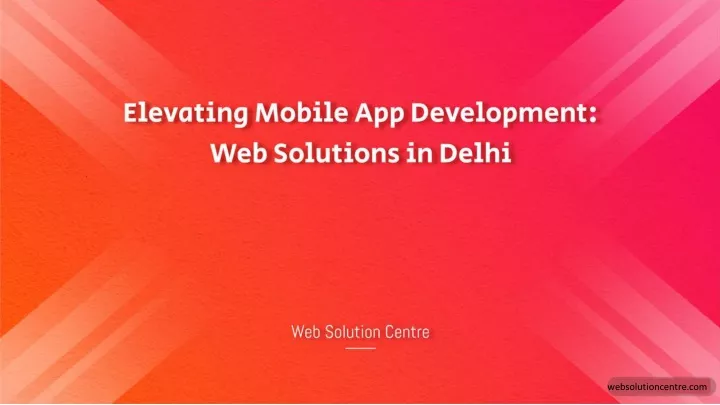 mobile app development company in delhi