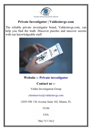 private investigator valdesinvgr com