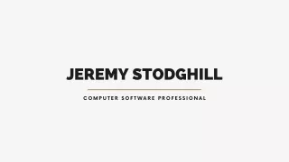 jeremy stodghill
