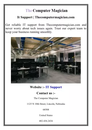 it support thecomputermagician com