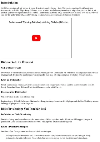 Juridisk Hjälp för Arvingar: Vad Du Bör Veta