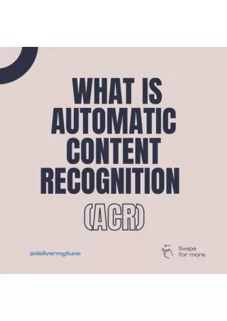 What is ACR – Automatic Content Recognition Revolutionizing Media Interaction