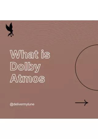 What is Dolby Atmos