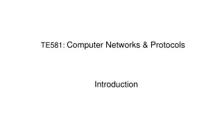 TE581-Introduction1-2019