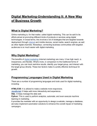 micro blog of digital marketing