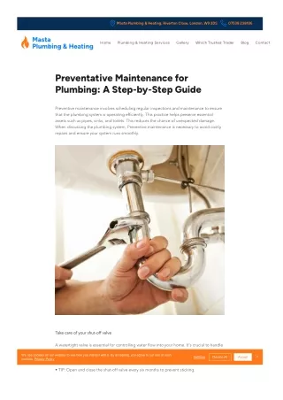 masta plumbing heating riverton close london