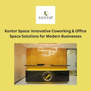 kontor space innovative coworking office space