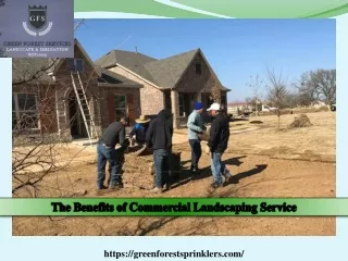 The Benefits of Commercial Landscaping Service