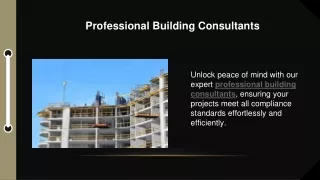 Professional Building Consultants