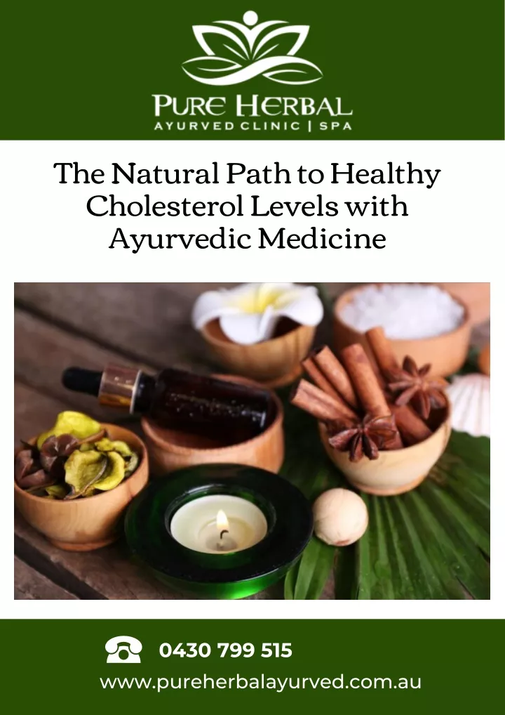 the natural path to healthy cholesterol levels