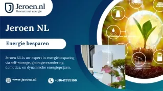 Domotica Voor Slim Energiebeheer - Jeroen.nl