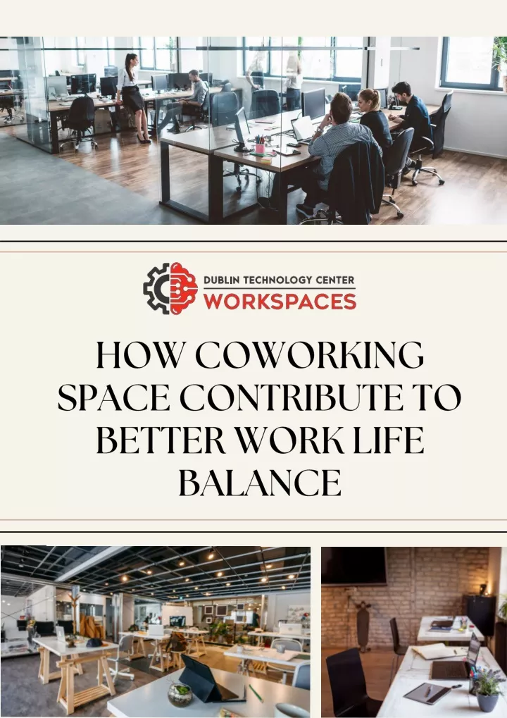 how coworking space contribute to better work