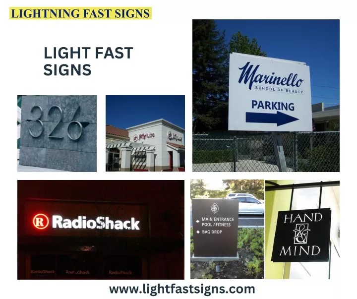 light fast signs