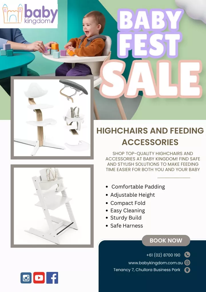 highchairs and feeding accessories