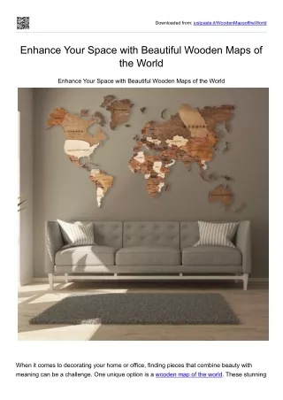 woodenmapsoftheworld