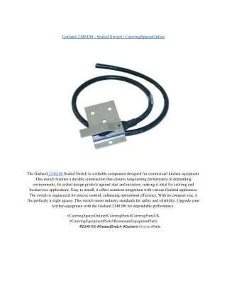 Garland 2348100 - Sealed Switch _ CateringSparesOnline